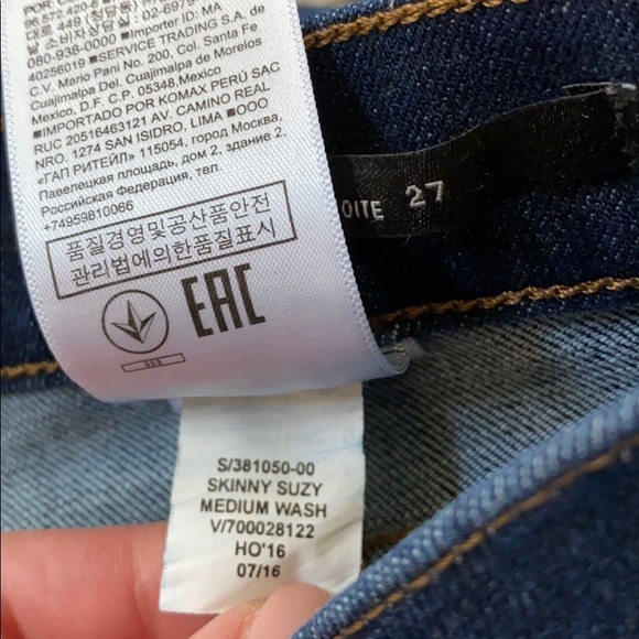 Banana Republic Skinny Jeans Size 27 - Picture 4 of 4